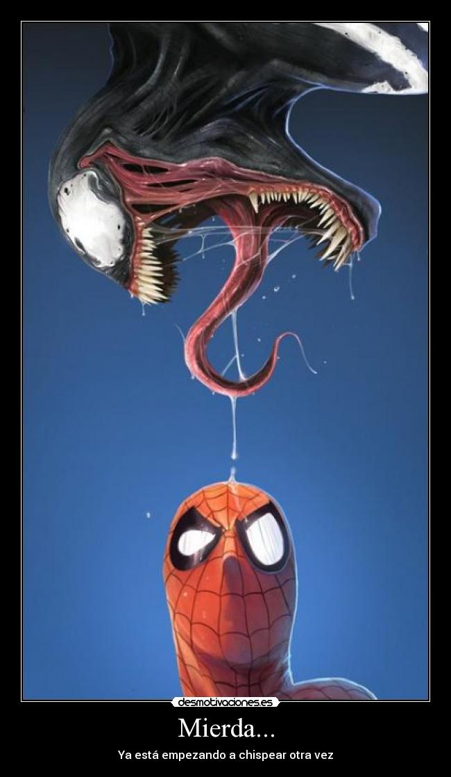 Mierda... - Ya está empezando a chispear otra vez