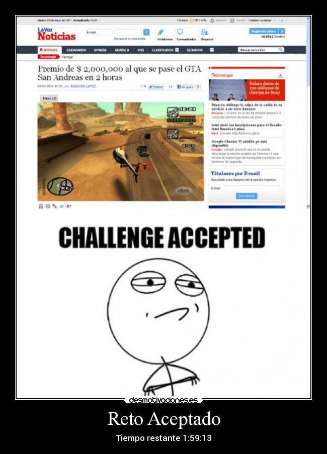 Reto Aceptado - Tiempo restante 1:59:13