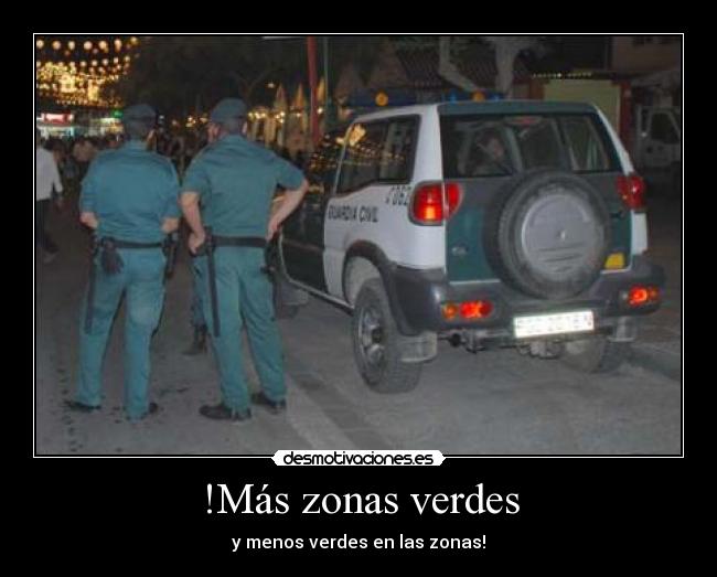 !Más zonas verdes - 