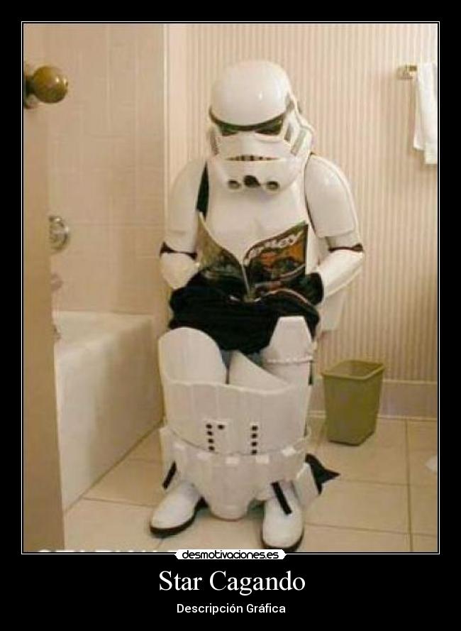 Star Cagando - Descripción Gráfica