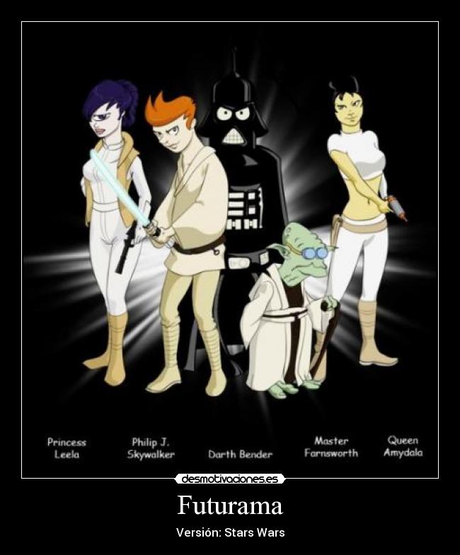 Futurama - Versión: Stars Wars