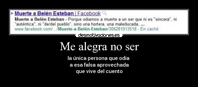 Me alegra no ser - 