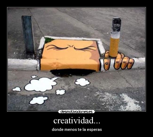 creatividad... - donde menos te la esperas