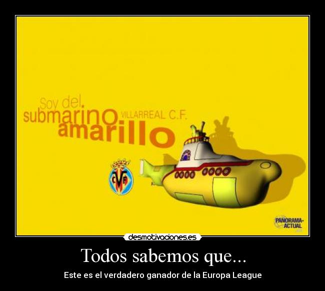 Todos sabemos que... -