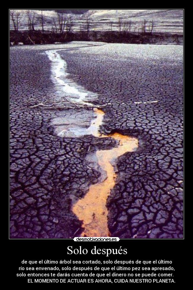 Solo después -