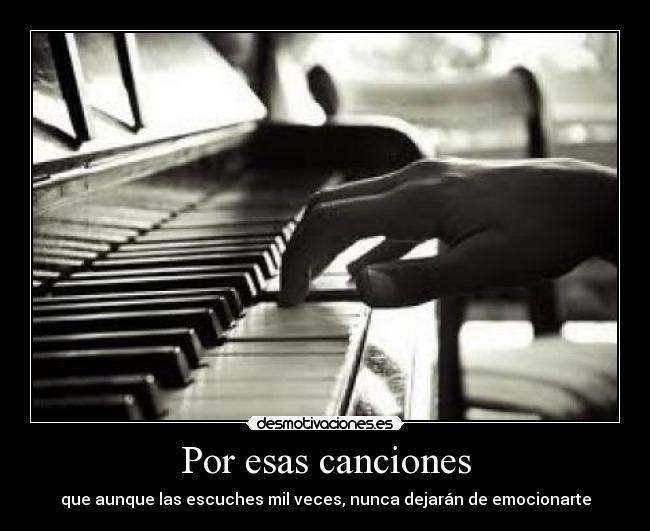 Por esas canciones - 