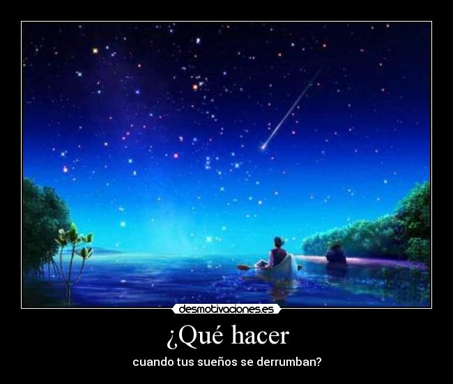 ¿Qué hacer - 