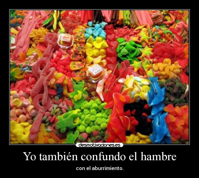 carteles confundir hambre aburrimiento desmotivaciones