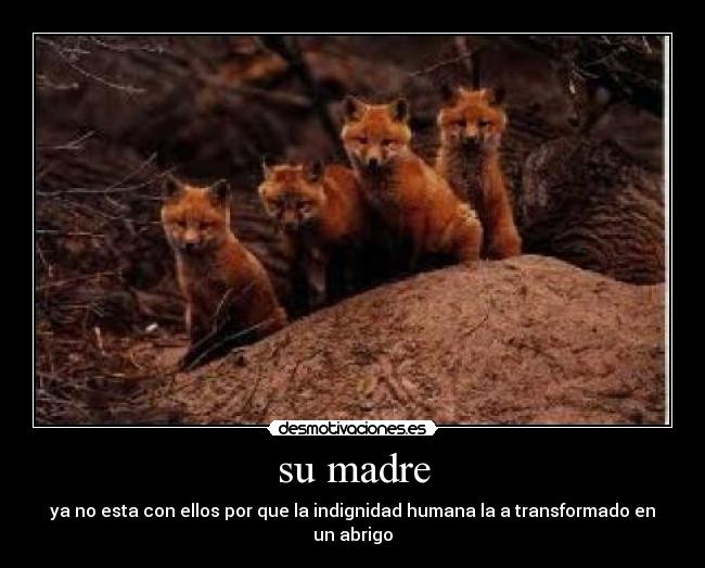 su madre -