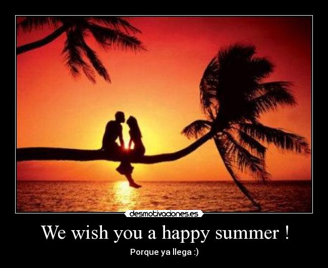 carteles deseo feliz verano desmotivaciones