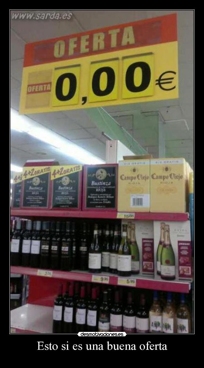 Esto si es una buena oferta -