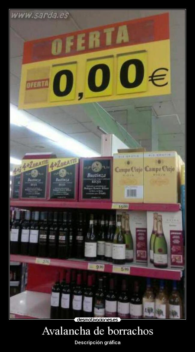Avalancha de borrachos -