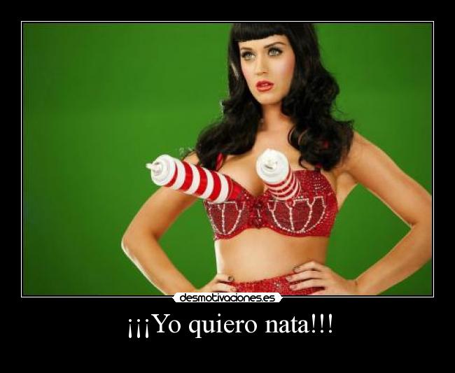 ¡¡¡Yo quiero nata!!! -