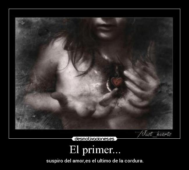 El primer... -