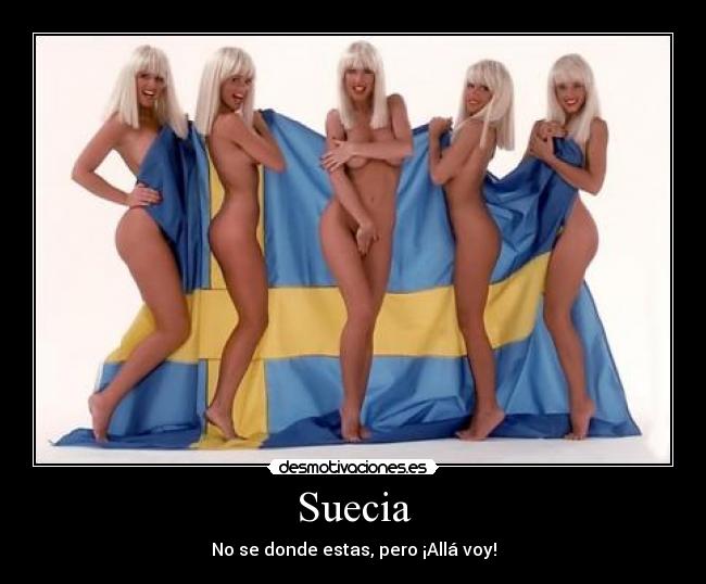 Suecia - No se donde estas, pero ¡Allá voy!