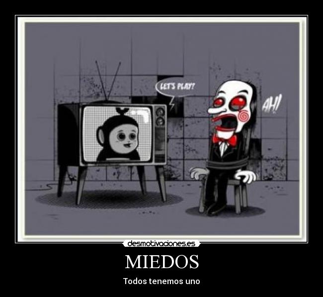 carteles miedos desmotivaciones