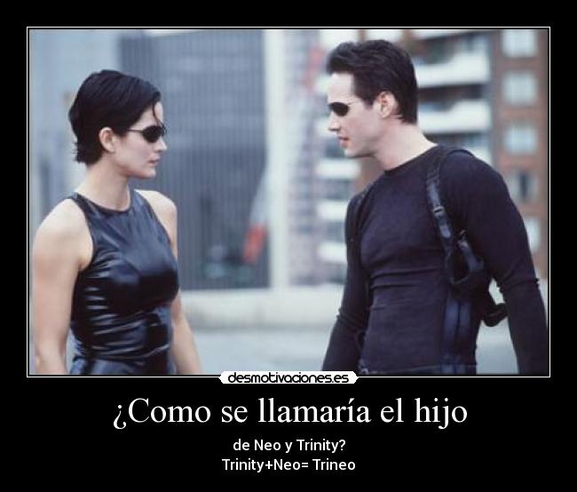 ¿Como se llamaría el hijo -