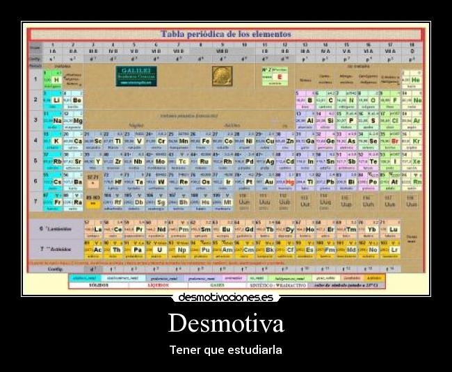 Desmotiva - Tener que estudiarla