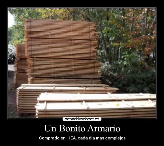 Un Bonito Armario - Comprado en IKEA, cada dia mas complejos