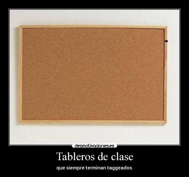 Tableros de clase - 