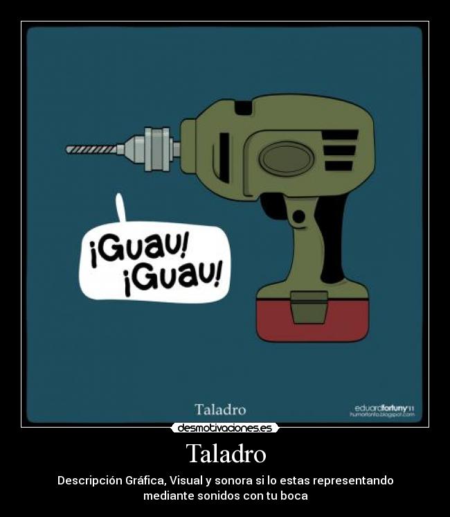 Taladro -