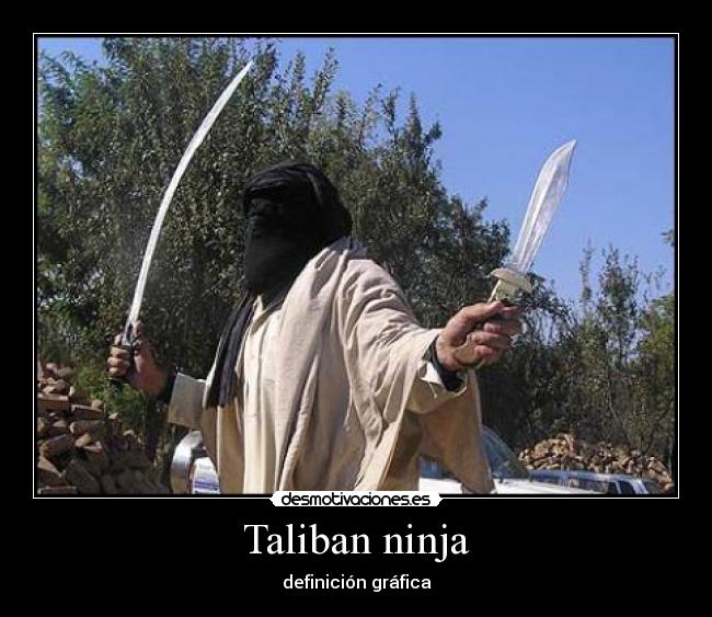 Taliban ninja - definición gráfica