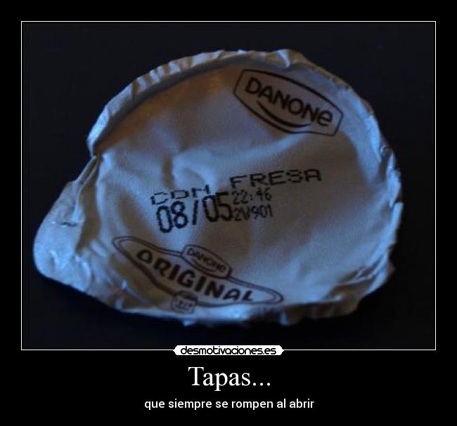 carteles tapas yogur abre facil desmotivaciones