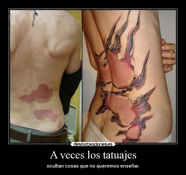 A veces los tatuajes - 