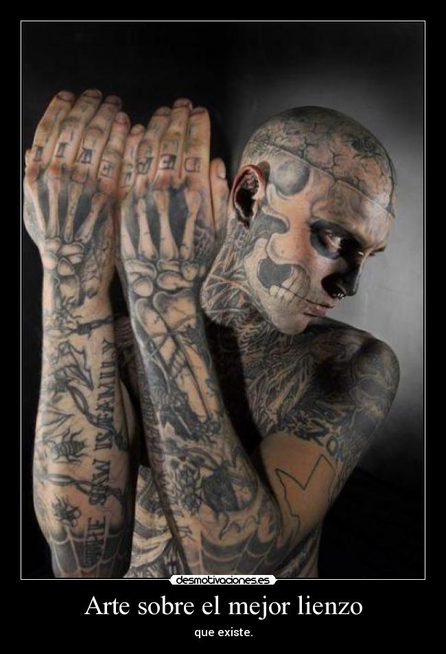 Arte sobre el mejor lienzo - que existe.