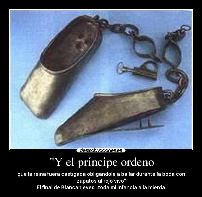 carteles blancanieves infancia mierda cuento desmotivaciones