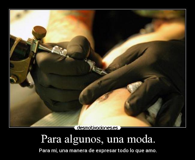 Para algunos, una moda. -