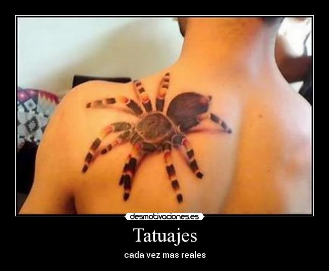 Tatuajes - cada vez mas reales