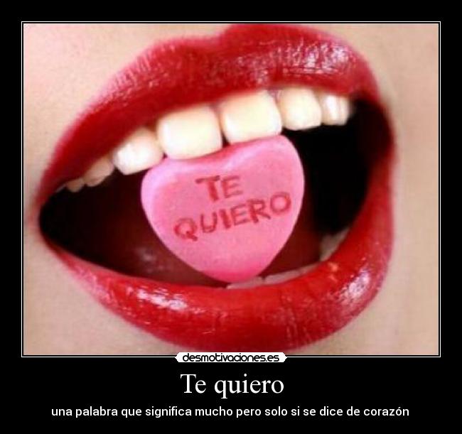 Te quiero - 