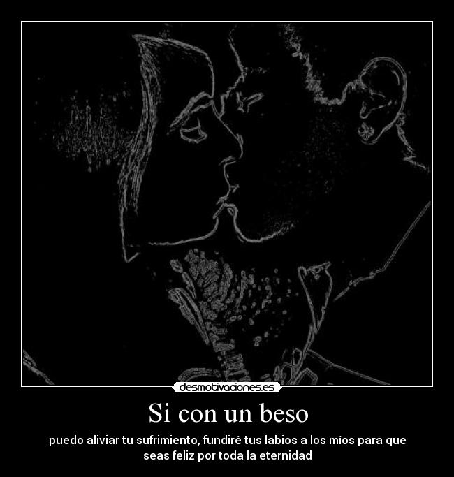 Si con un beso - 