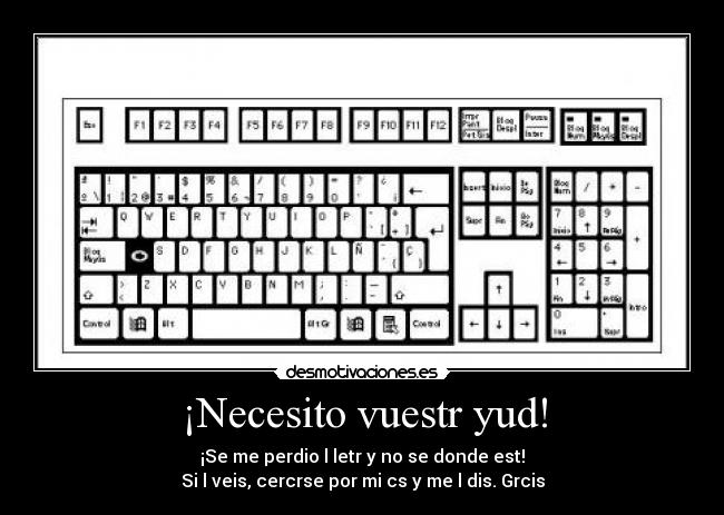 ¡Necesito vuestr yud! - 