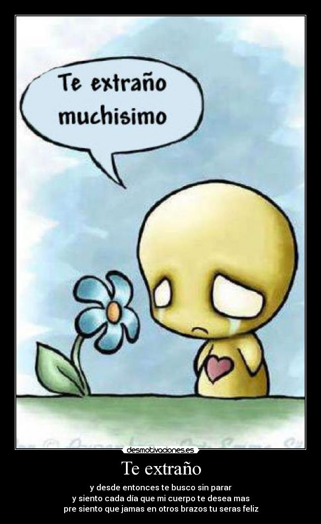 Te extraño - 