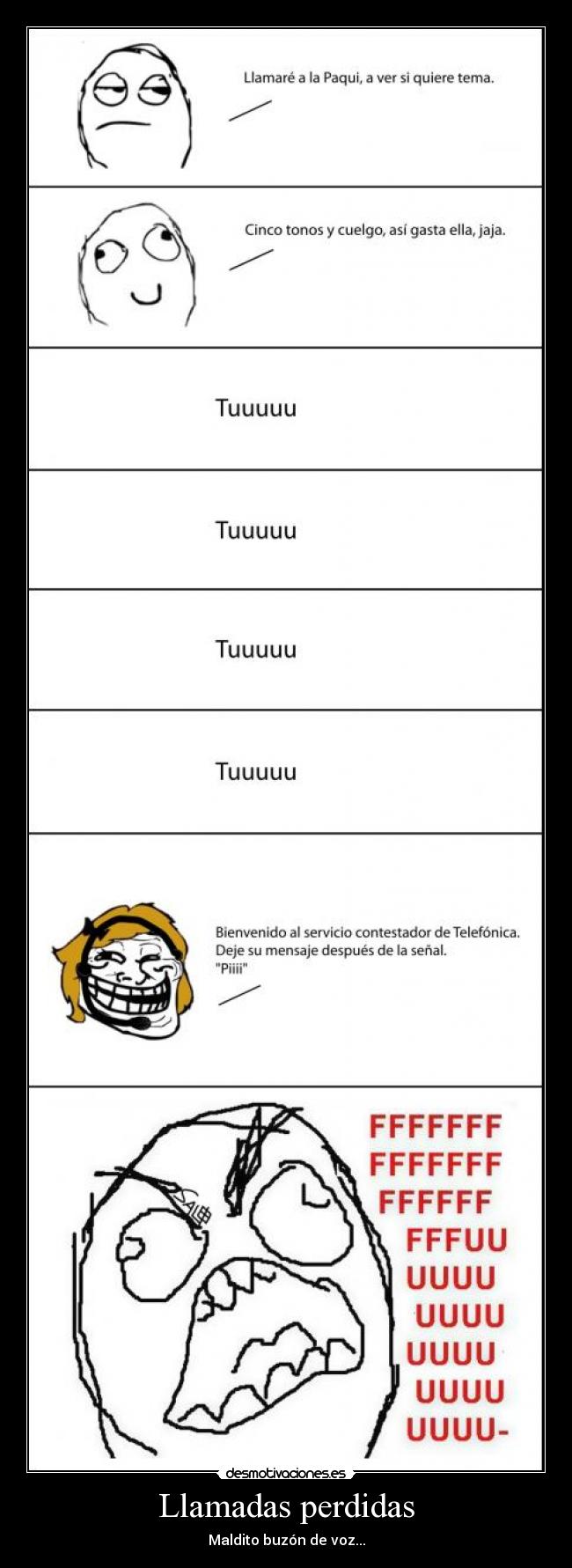 Llamadas perdidas - Maldito buzón de voz...