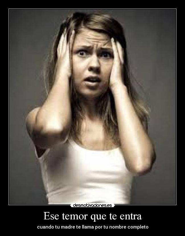 carteles temor desmotivaciones