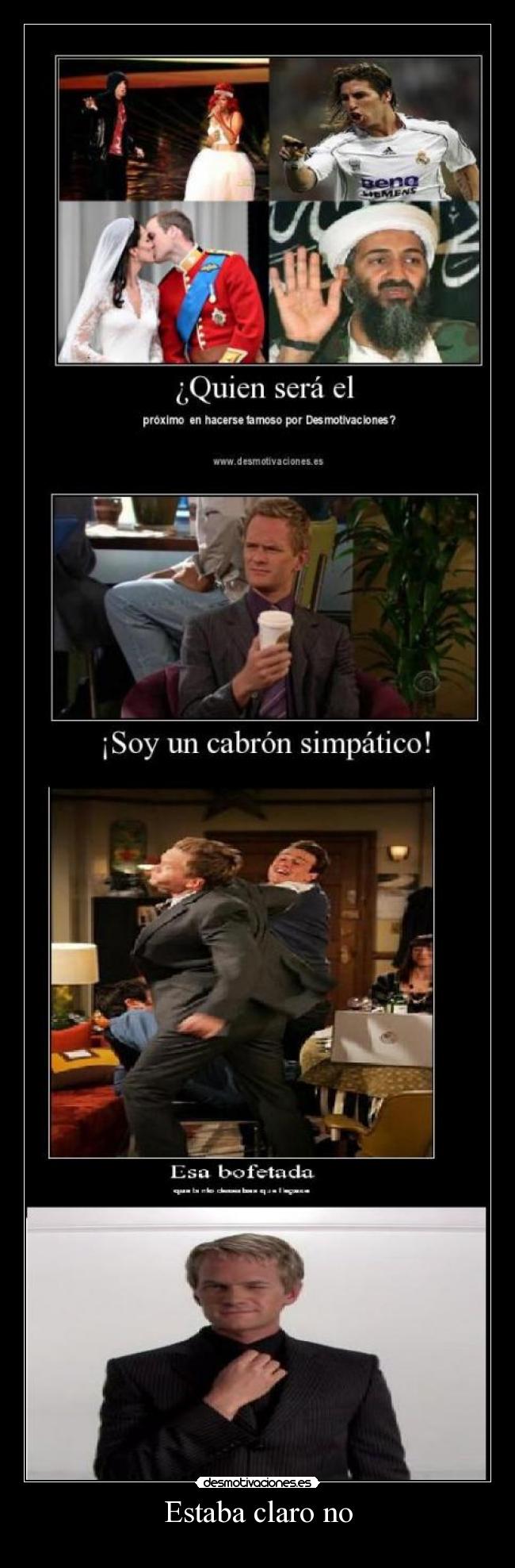 carteles barney desmotivaciones