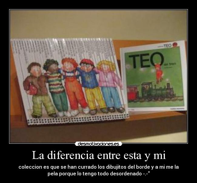 La diferencia entre esta y mi -