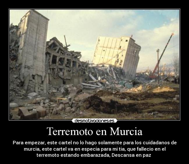 Terremoto en Murcia -