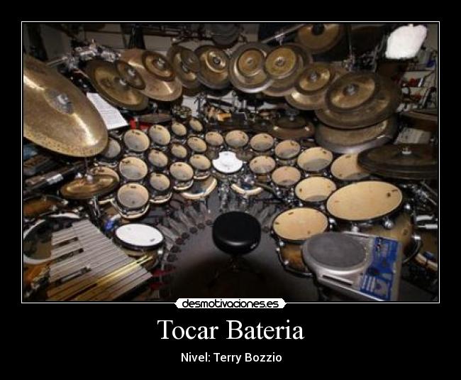 Tocar Bateria - Nivel: Terry Bozzio