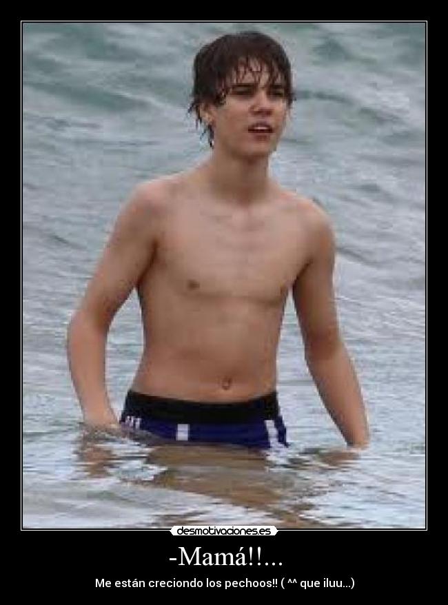 -Mamá!!... - Me están creciondo los pechoos!! ( ^^ que iluu...)