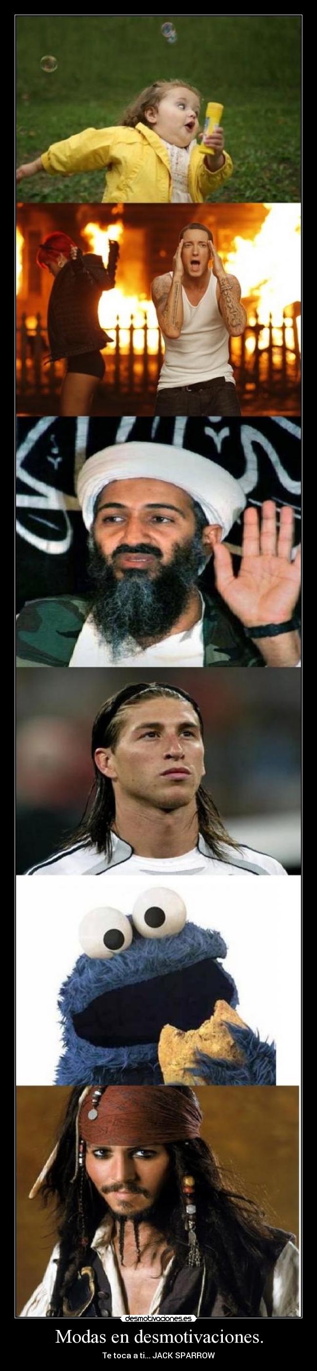 carteles desmotivaciones modas sergio ramos jack sparrow bin laden mounstro las galletas eminem desmotivaciones