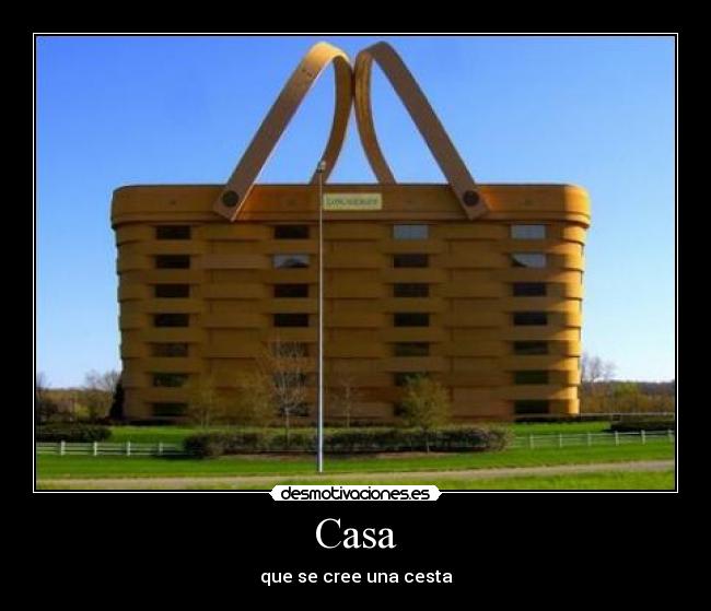 Casa - que se cree una cesta