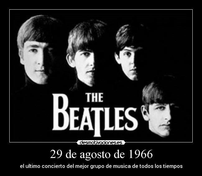29 de agosto de 1966 - el ultimo concierto del mejor grupo de musica de todos los tiempos
