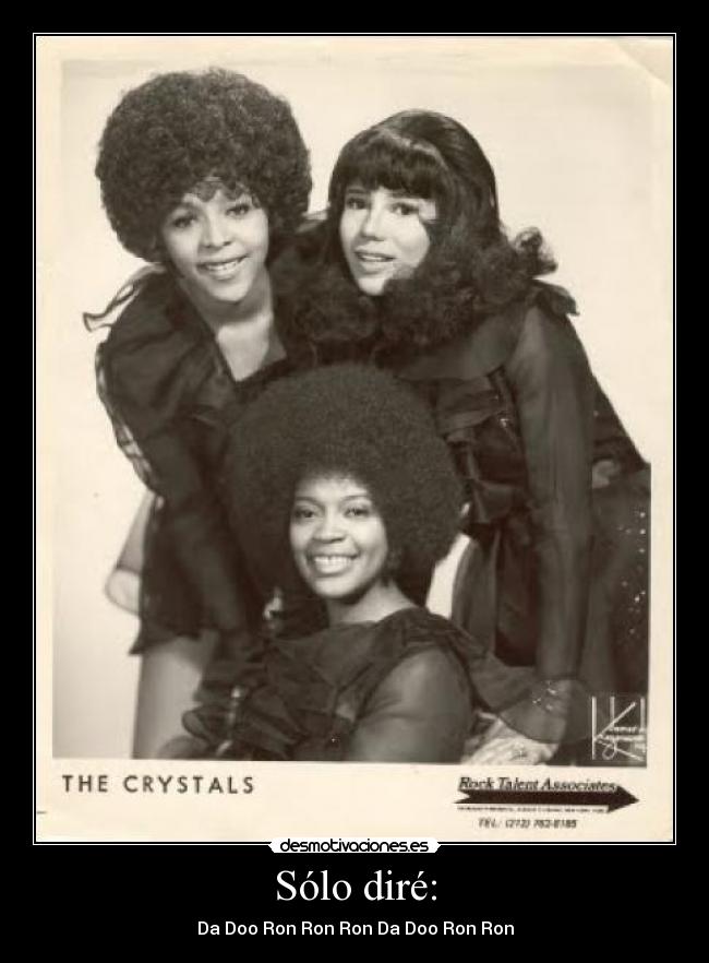 carteles the crystals desmotivaciones