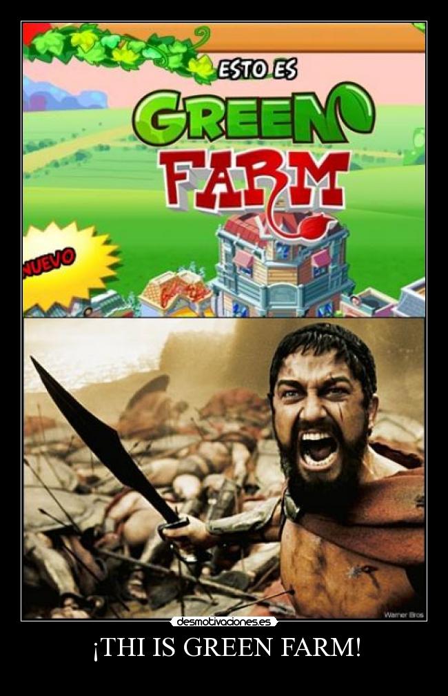 ¡THI IS GREEN FARM! -