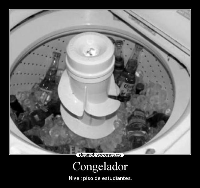 Congelador - Nivel: piso de estudiantes.