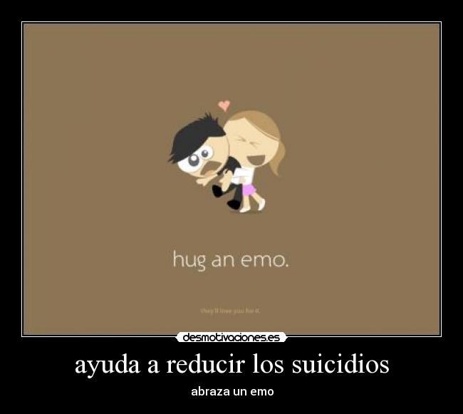 ayuda a reducir los suicidios - 